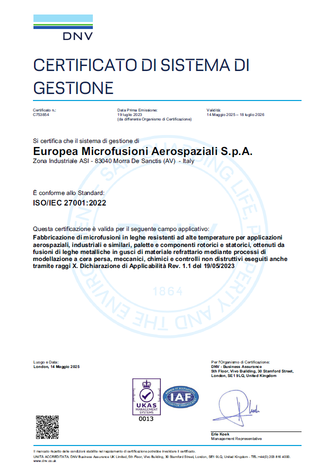 SICUREZZA DELLE INFORMAZIONI
